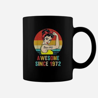 Vintage 49Th Birthday 1972 Women Gift For 49 Year Old Woman Coffee Mug | Crazezy DE