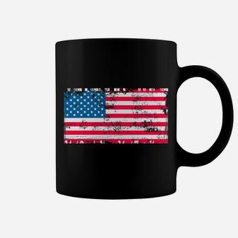 Vintage American Flag Us Military Family Veteran Wife Coffee Mug | Crazezy