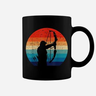 Vintage Archery Archer Bow Hunting Coffee Mug | Crazezy CA