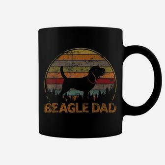 Vintage Beagle Dog Dad Retro Dog Father's Day Coffee Mug | Crazezy