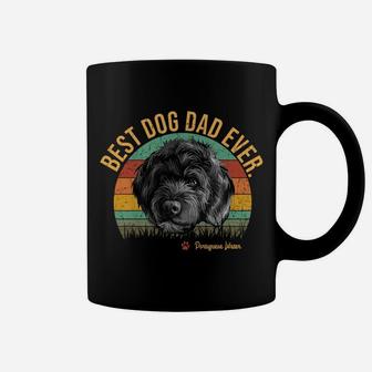 Vintage Best Portuguese Water Dad Ever Gift For Dog Lover Coffee Mug | Crazezy UK