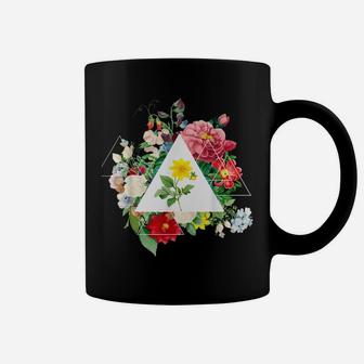 Vintage Botanical Beautiful Floral Flower Power Coffee Mug | Crazezy