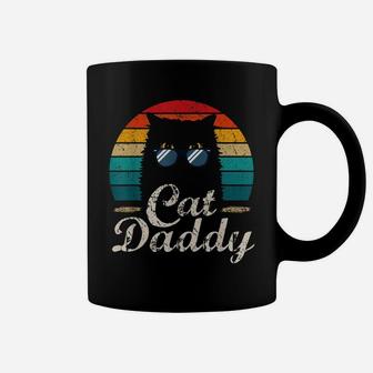 Vintage Cat Daddy Vintage 80S Style Cat Sunglasses Mens Gift Coffee Mug | Crazezy