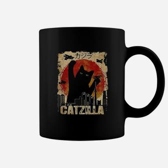 Vintage Catzilla Coffee Mug | Crazezy