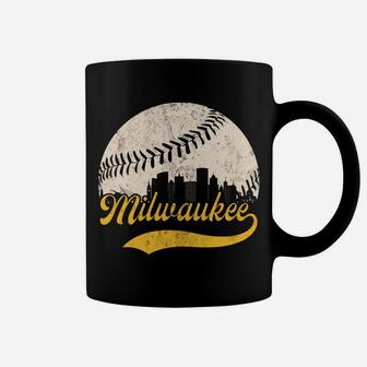 Vintage Distressed Milwaukee Baseball Apparel Coffee Mug | Crazezy AU