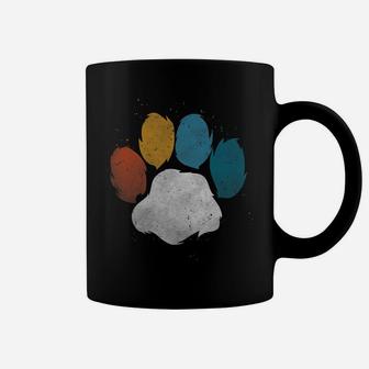 Vintage Dog Paw, Puppy Pet Paw Christmas Gift, Birthday Gift Coffee Mug | Crazezy AU