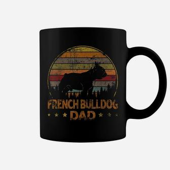Vintage French Bulldog Dog Dad Retro Dog Father's Day Coffee Mug | Crazezy CA