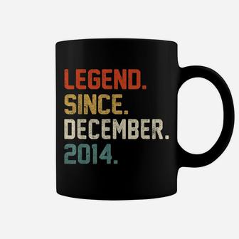Vintage Legend Since December 2014 7Th Birthday Retro Coffee Mug | Crazezy UK