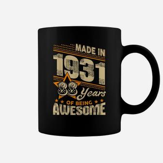 Vintage Made In 1930 89Th Birthday Gift 89 Years Old Awesome Coffee Mug | Crazezy AU