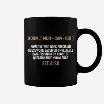 Vintage Mechanic Definition Funny Noun Meaning Sweatshirt Coffee Mug | Crazezy