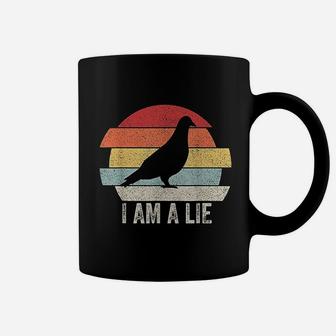 Vintage Retro I Am A Lie Birds Are Not Real Coffee Mug | Crazezy CA