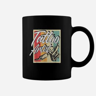 Vintage Retro Tattoo Artist Classic Style Tattoo Lover Gift Coffee Mug | Crazezy