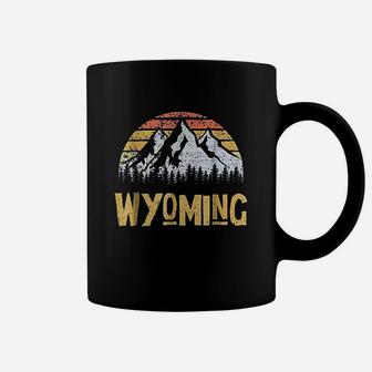 Vintage Retro Wy Wyoming Coffee Mug | Crazezy
