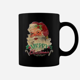 Vintage Santa Claus St Nicholas Old Fashioned Christmas Coffee Mug | Crazezy