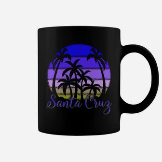 Vintage Santa Cruz Beach California Cal Cali Sunset Retro Coffee Mug | Crazezy UK