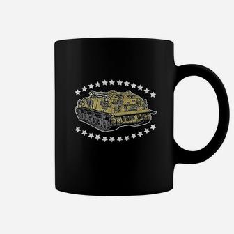 Vintage Sherman Army Tank Boys Army Party Coffee Mug | Crazezy