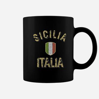 Vintage Sicily Italy Coffee Mug | Crazezy