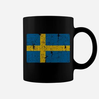 Vintage Sweden Flag Gift Swedish Men Women Retro Souvenir Sweatshirt Coffee Mug | Crazezy
