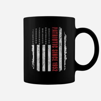 Vintage Us Flag Patriotic Since 1952 67Th Birthday Gift Coffee Mug | Crazezy UK