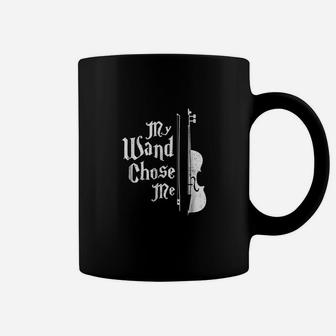 Violin My Wand Chose Me Magic Wizard Coffee Mug | Crazezy DE