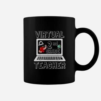 Virtual Second Grade Teacher Online Learning Back To School Coffee Mug | Crazezy UK