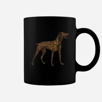 Vizsla Dog Owner Funny I Love My Vizsla Dog Coffee Mug | Crazezy