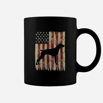 Vizsla Usa Flag Patriotic Dog Coffee Mug | Crazezy