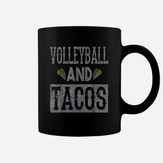 Volleyball And Tacos Funny Taco Coffee Mug - Thegiftio