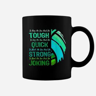 Volleyball Inspirational Quote Great Practice Coffee Mug | Crazezy AU