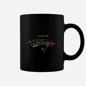Vu Meter Sound Engineer Analog Coffee Mug | Crazezy