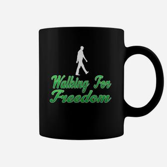 Walking For Free Favorite Sport In My Free Time Freedom Day Coffee Mug - Seseable