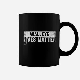 Walleye Lives Matter Funny Fishing Walleye Quote Gift Coffee Mug | Crazezy AU