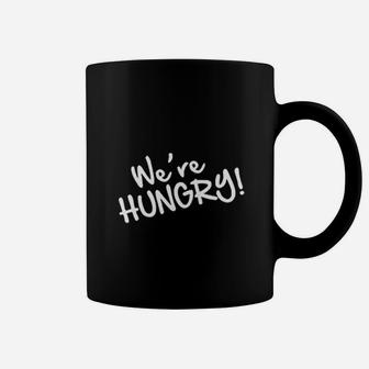 We Are Hungry Funny Baby Bump Announcement Coffee Mug | Crazezy DE