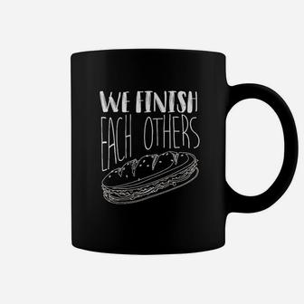 We Finish Each Others Cool Funny Sandwich Lover Gift Coffee Mug | Crazezy