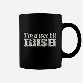Wee Bit Irish Funny Irish Heritage St Paddys Coffee Mug - Thegiftio