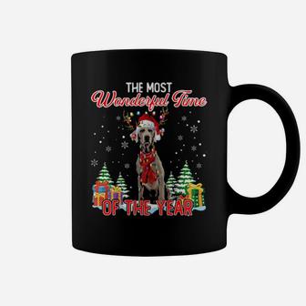 Weimaraner The Most Wonderful Time Of The Year Coffee Mug - Monsterry DE