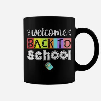 Welcome Back To School Student Teacher 100 Days Of School Coffee Mug | Crazezy AU