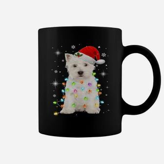 West Highland White Terrier Xmas Light Classic Coffee Mug | Crazezy