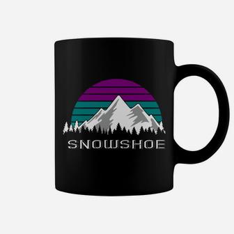 West Virginia Skiing Trip 70S 80S Retro Style Ski Snowshoe Coffee Mug | Crazezy AU