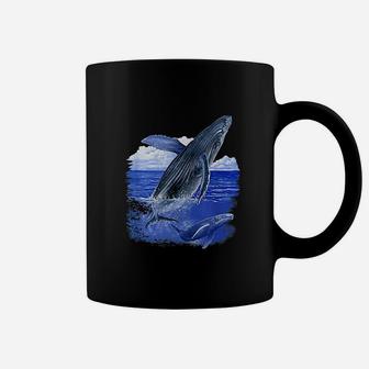 Whale With Baby Whale Coffee Mug - Thegiftio