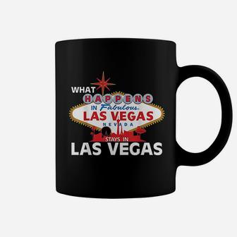 What Happens In Las Vegas Stays In Vegas Coffee Mug - Thegiftio UK