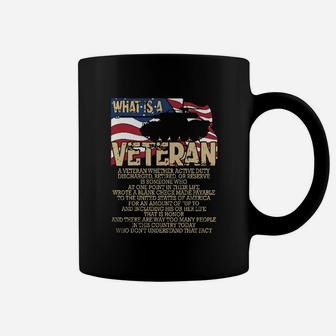 What Is A Veteran T Shirt Veteran Coffee Mug - Thegiftio UK