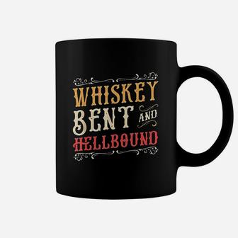 Whiskey Bent And Hellbound Funny Alcoholic Coffee Mug - Thegiftio UK