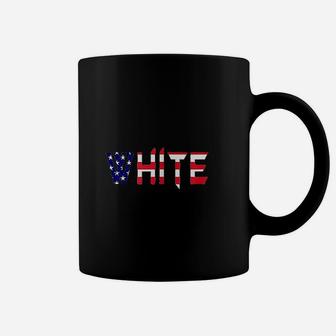 White American Flag Coffee Mug | Crazezy