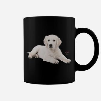 White Labrador Retriever Shirt Yellow Love Lab Mom Dog Dad Coffee Mug | Crazezy