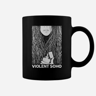 White Violent Arts Soho Music Essential Legends Live Forever Coffee Mug | Crazezy CA