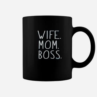 Wife Mom Boss Coffee Mug | Crazezy