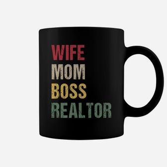 Wife Mom Boss Realtor Coffee Mug | Crazezy AU