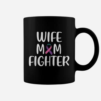 Wife Mom Fighter Coffee Mug | Crazezy UK