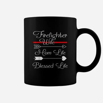 Wife Mom Life Blessed Life Coffee Mug | Crazezy AU